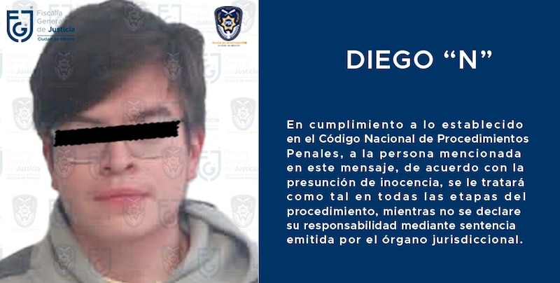 Title: Diego "N" presunto delincuente