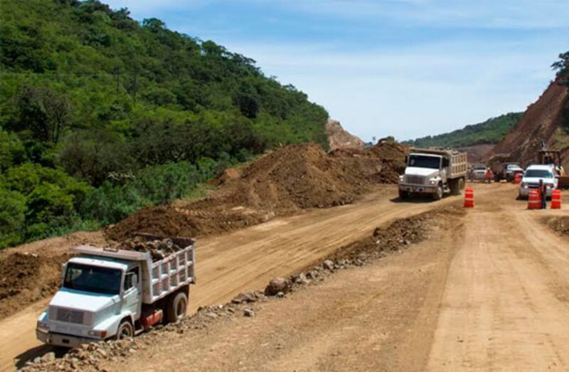 Construcción de una carretera