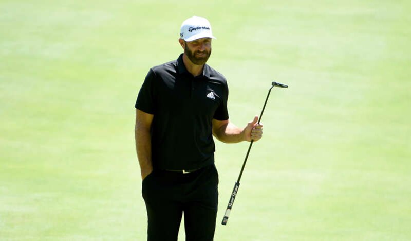 El golfista Zach Johnson celebra su victoria en el torneo.