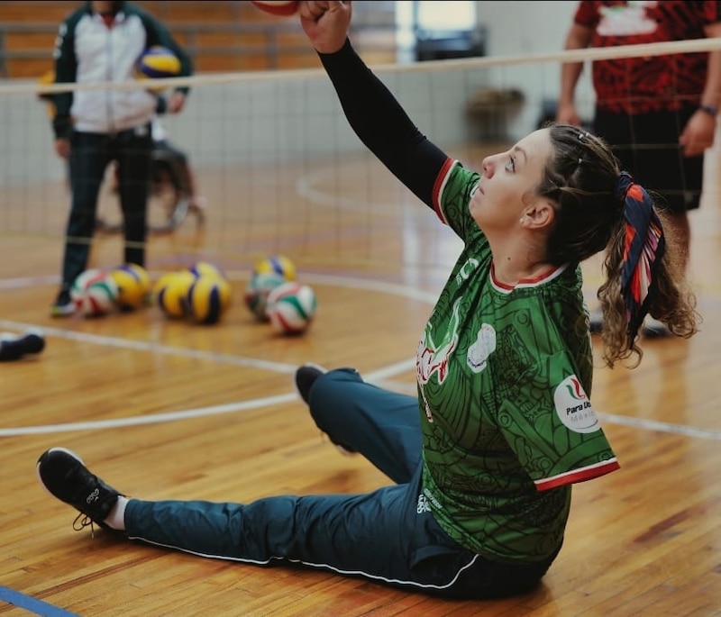 Luz Yaneth Aceves González, se convirtió en capitana del equipo mexicano que participará en Brasil en la Copa de las Américas, en la disciplina de voleibol adaptado