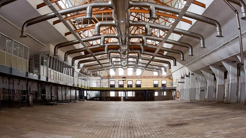 Nave industrial abandonada