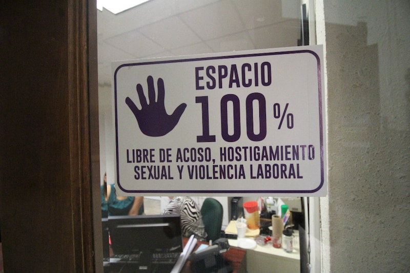 Espacio 100% libre de acoso, hostigamiento sexual y violencia laboral