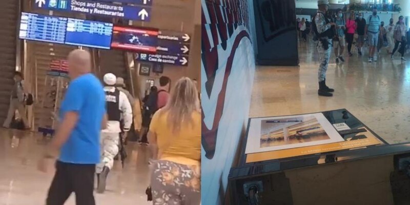 Balacera en el aeropuerto de Cancún deja dos muertos y varios heridos