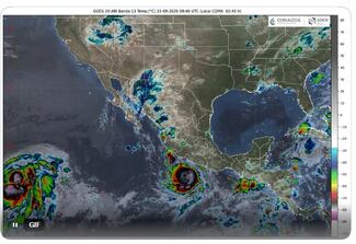 Sheinbaum descarta, hasta ahora, impacto directo de Polo en costas del Pacífico