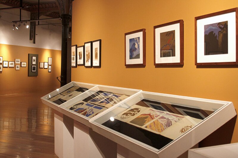 Exposición de grabados en el Museo de Arte Moderno de Buenos Aires