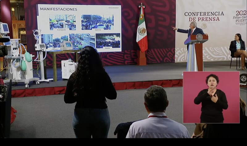 Presidente López Obrador ofrece conferencia de prensa matutina