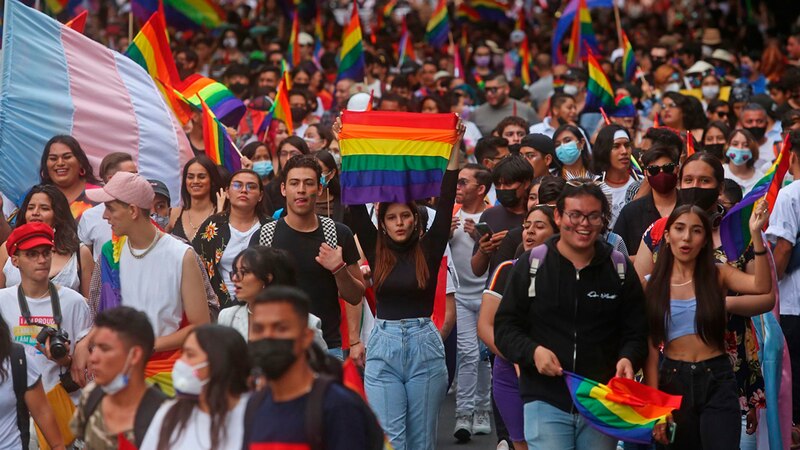 Marcha del orgullo gay en la Ciudad de México