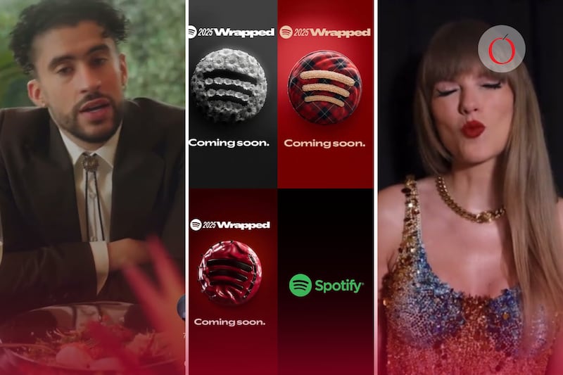 Las innovaciones en la edición de Spotify Wrapped cambian con la entrega de cada año.