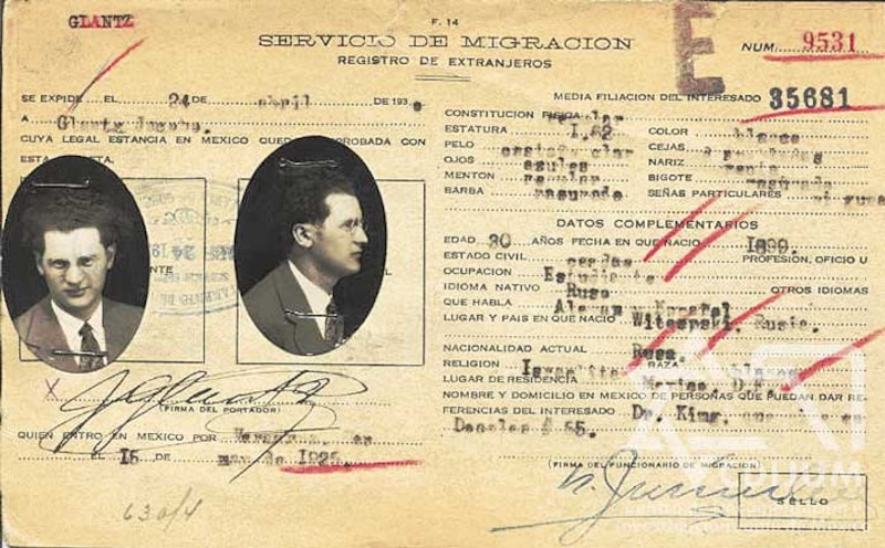 Registro de extranjero en México