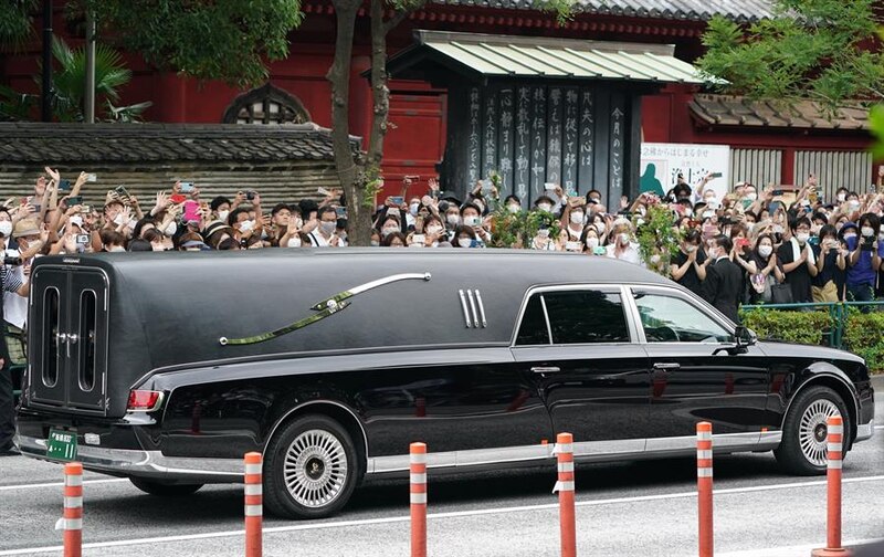 El funeral del ex primer ministro japonés Shinzo Abe