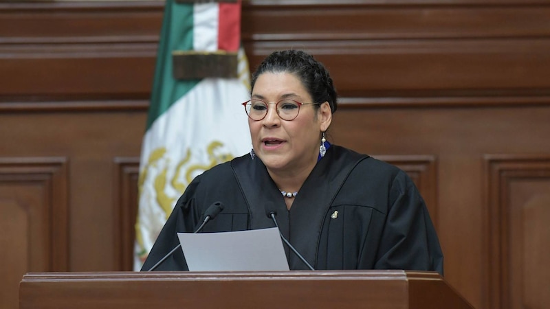 La Ministra Norma Lucía Piña Hernández es electa como la primera presidenta de la Suprema Corte de Justicia de la Nación (SCJN).