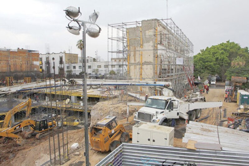 Construcción de un edificio