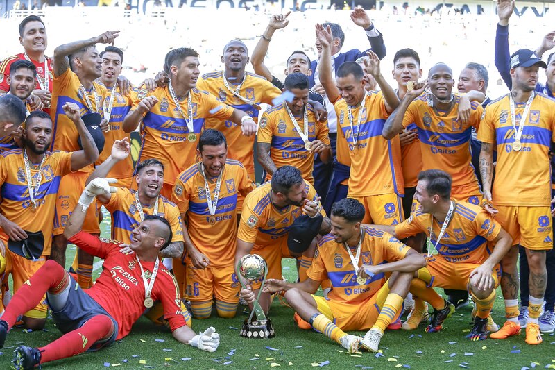 Los Tigres de la UANL son los campeones del Apertura 2023 de la Liga BBVA MX