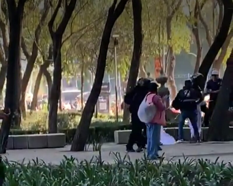 Marcha por la paz en la Ciudad de México