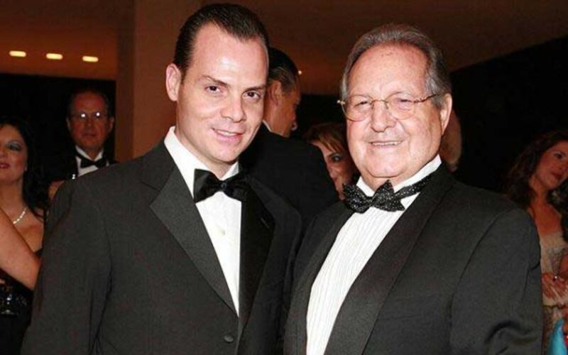 Carlos Slim y su hijo Carlos Slim Domit