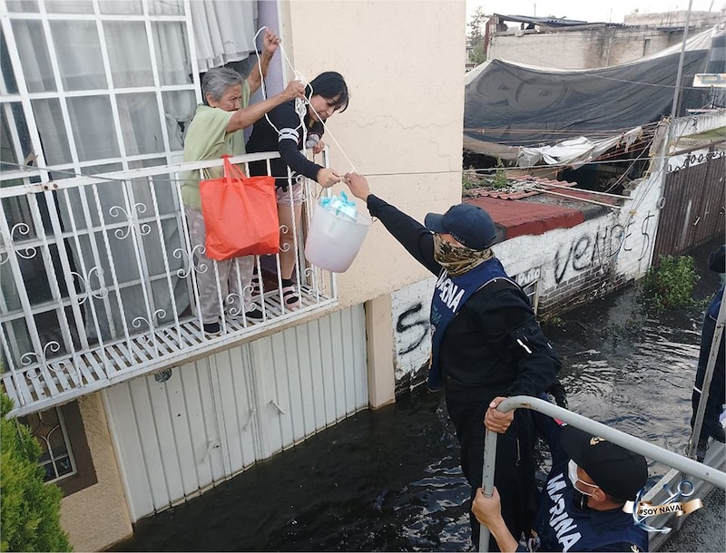 Rescate en inundaciones