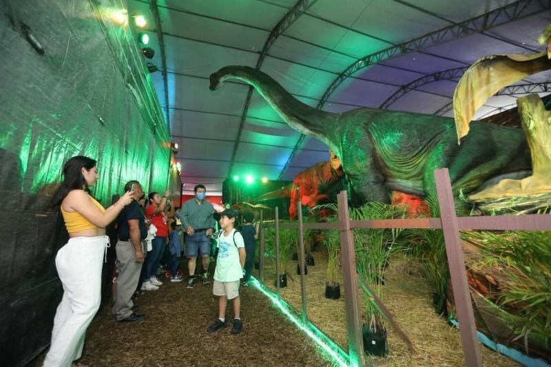 Dinosaurios animatronics