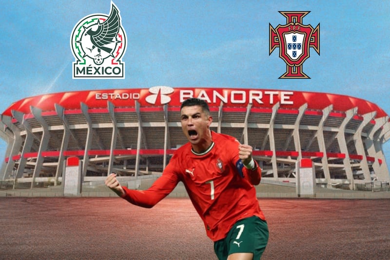 México vs Portugal | Cristiano Ronaldo jugará en México por primera vez en su carrera un partido oficial de Fecha FIFA.