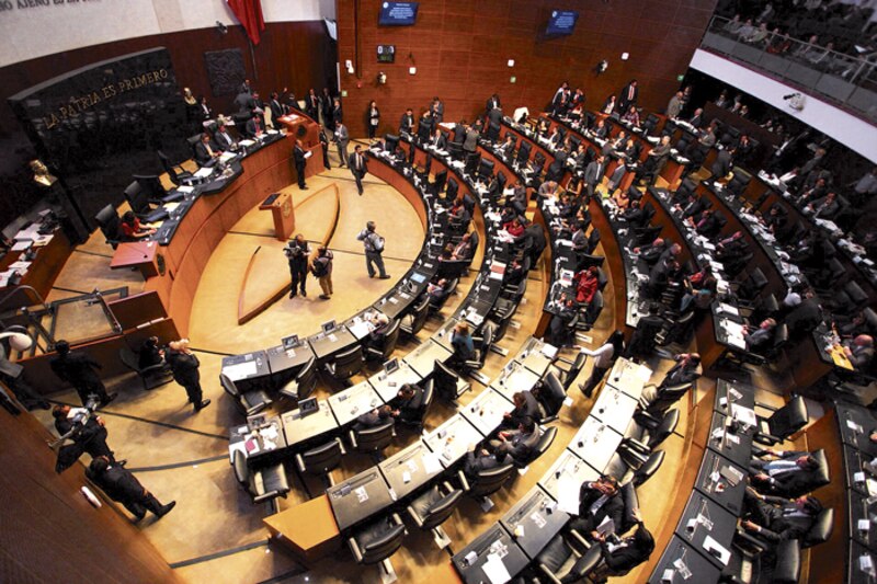 Sesión del Congreso de la República de Chile