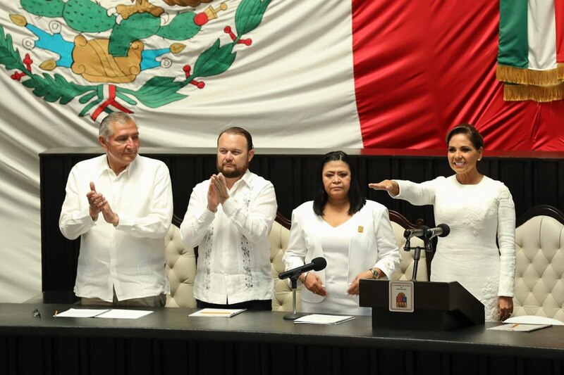 Presidenta de la Cámara de Diputados, Laura Rojas, durante la sesión en la que se aprobó la Ley de Ingresos de la Federación 2020.