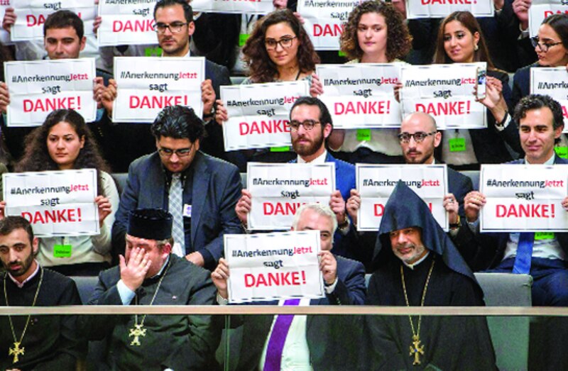 Agradecimiento de la comunidad cristiana en Alemania