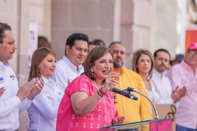 La Jefa de Gobierno de la Ciudad de México, Claudia Sheinbaum, durante un evento público.