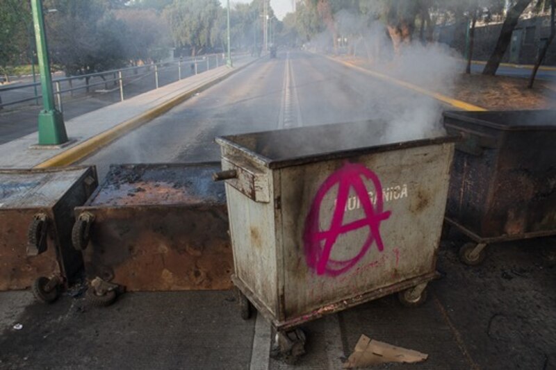Protesta en la Ciudad de México