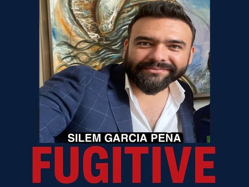 Ficha de búsqueda de Silem García Peña, emitida por EU
