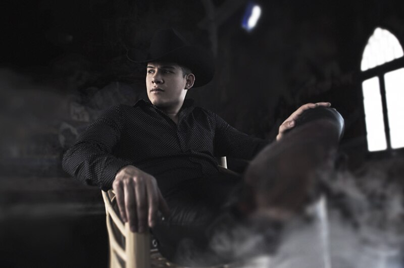 El cantante de música regional mexicana, Christian Nodal.
