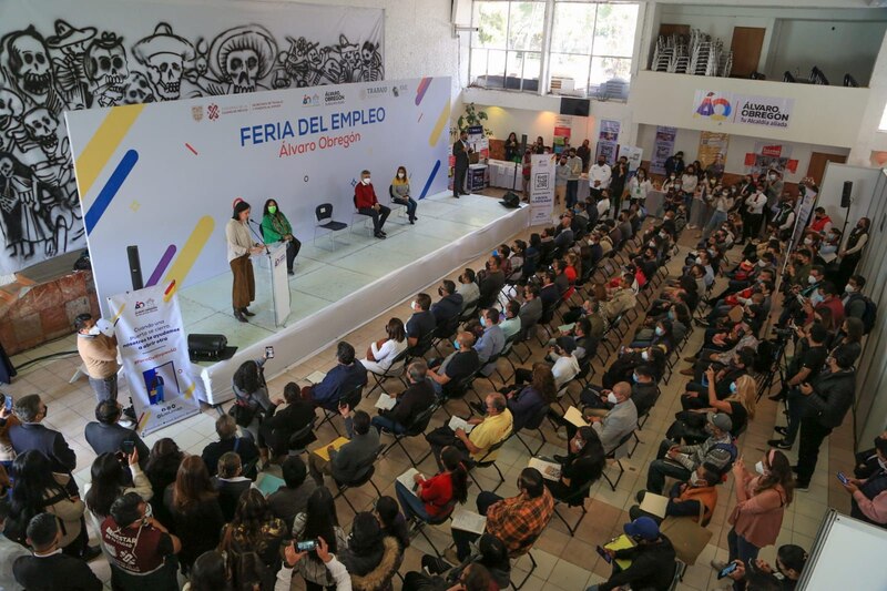 Feria del Empleo en Álvaro Obregón