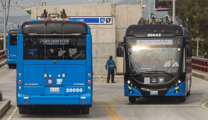 Autobuses eléctricos en la Ciudad de México