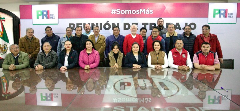 Reunión de trabajo del PRI