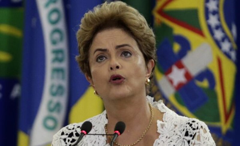 La presidenta brasileña Dilma Rousseff