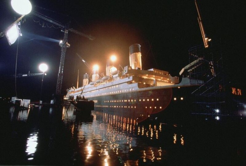 El Titanic en construcción