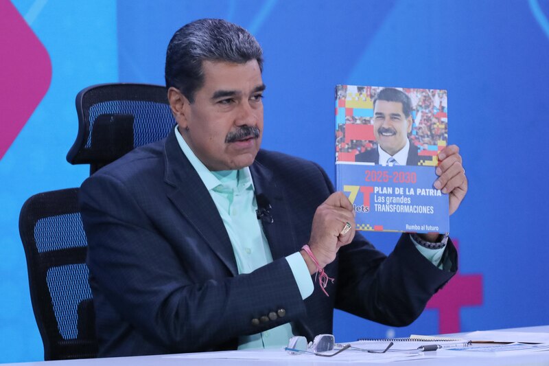 El presidente Nicolás Maduro presenta el Plan de la Patria 2019-2025