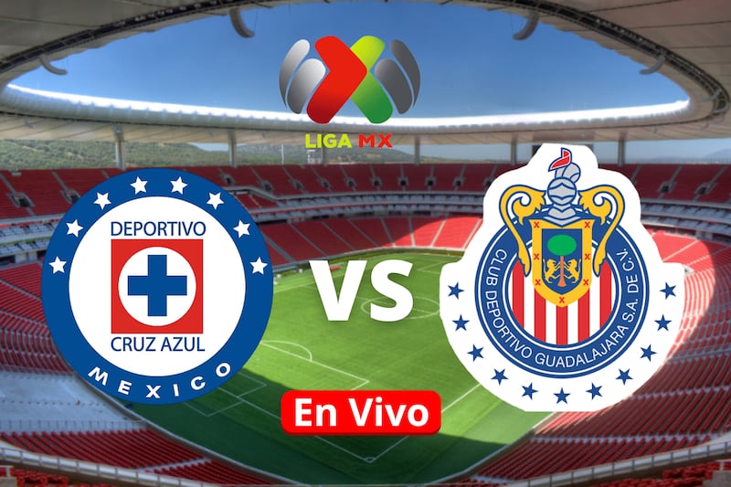 Partido Cruz Azul vs Chivas en vivo