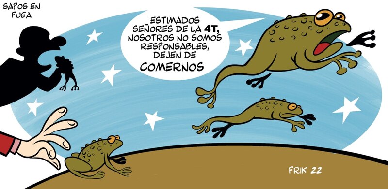 Sapos en fuga