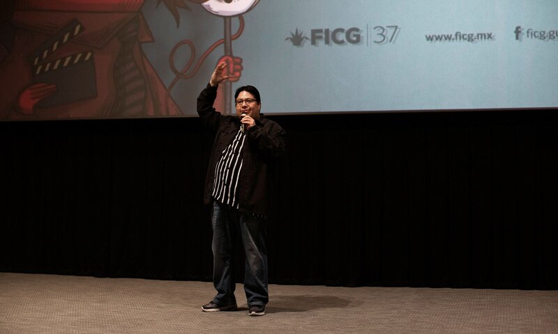 El director mexicano Guillermo del Toro en la presentación de su nueva película en el FICG37