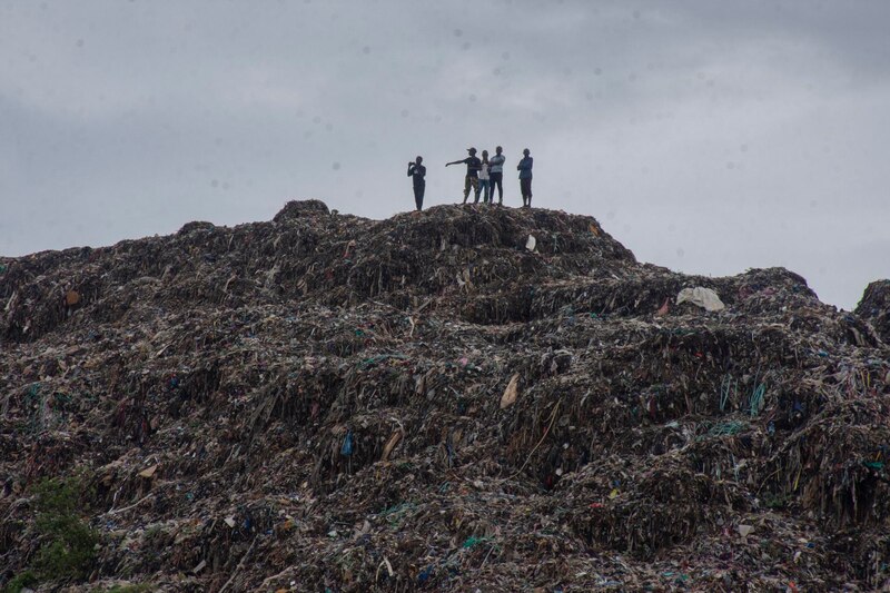 Montaña de basura