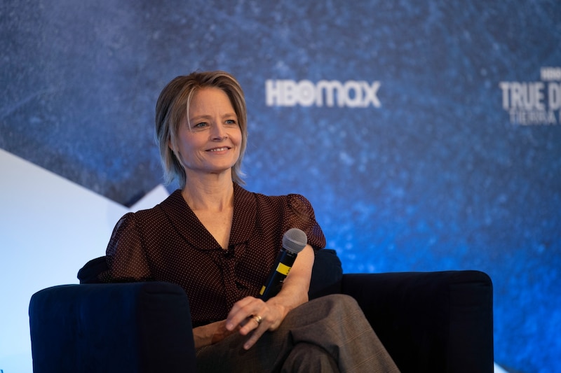 Anna Gunn en el evento de presentación de la serie "True Detective" de HBO Max