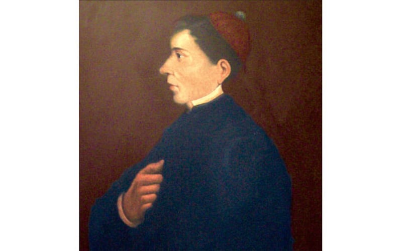 Fray Servando Teresa de Mier, retrato de José María Estrada.