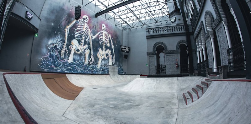 Un vistazo al interior de la House of Vans en México