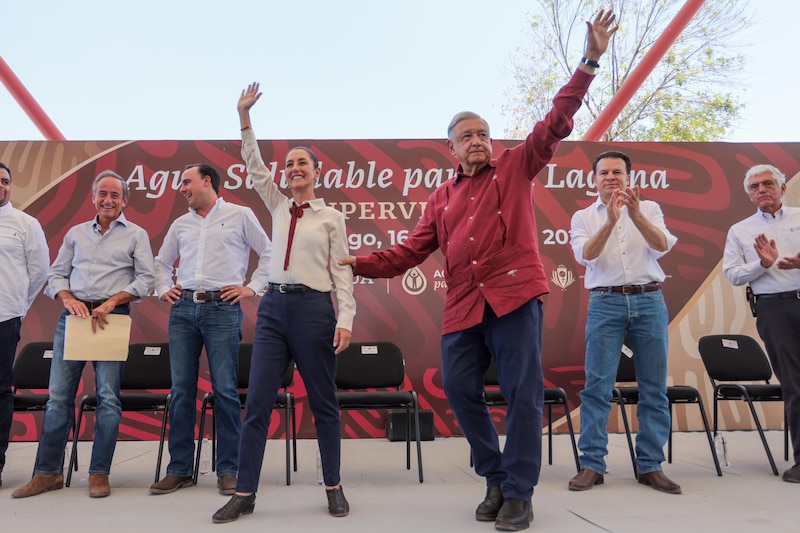 El presidente López Obrador encabeza evento en La Laguna