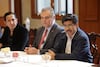 Hugo Aguilar a empresarios, sentencias serán apegadas a la Constitución