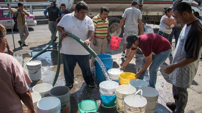 Escasez de agua en México