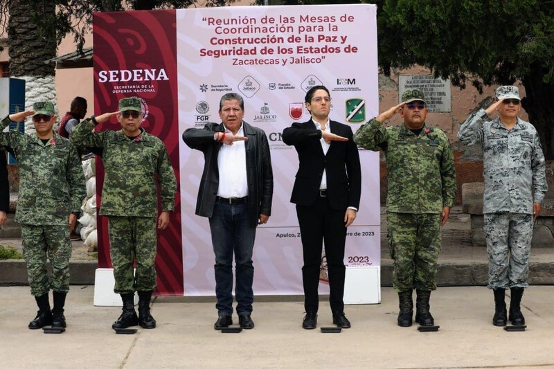 Reunión de las Mesas de Coordinación para la Construcción de la Paz y Seguridad de los Estados de Zacatecas y Jalisco