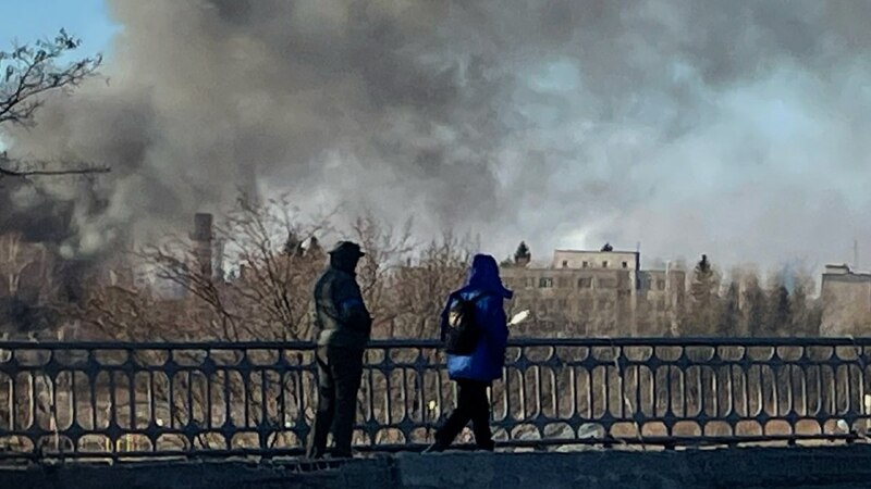 Incendio en una fábrica