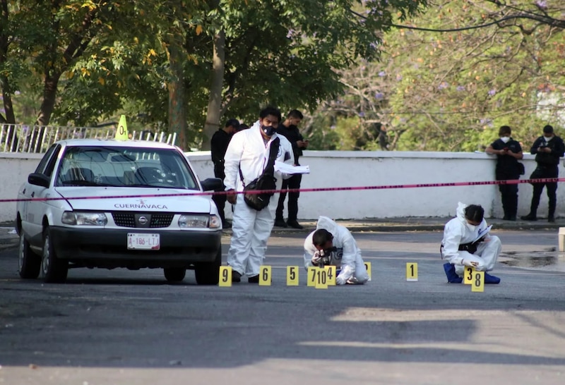 Investigan asesinato de taxista en Cuernavaca