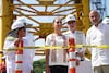 Sheinbaum supervisa obras de puente Rizo de Oro en Chiapas 