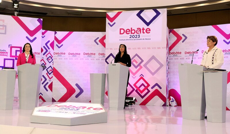 Candidatas al gobierno del Estado de México debaten rumbo a las elecciones 2023